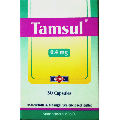 TAMSUL 0.4MG ( TAMSULOSIN )  30 CAPSULES 